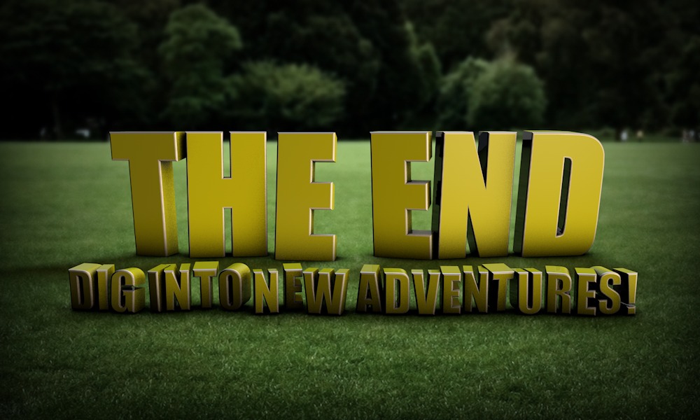 End screen 